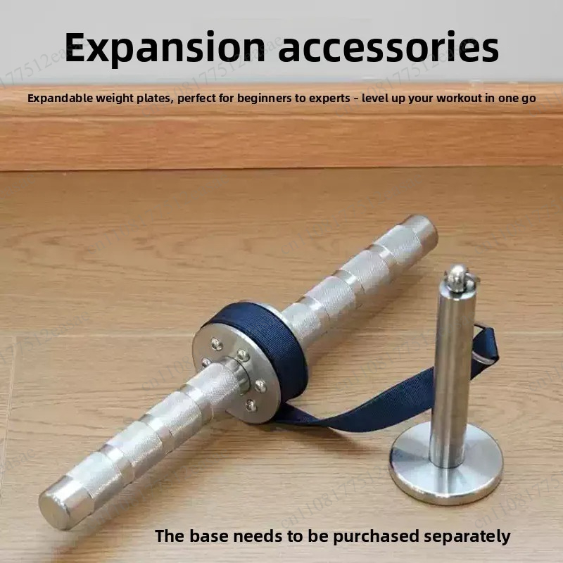 Wrist Roller Forearm - Stainless Steel Forearm Roller Wrist Weight