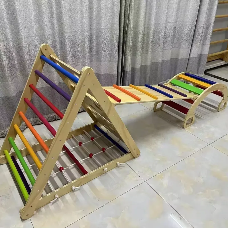 Home Gym For Toddlers - Kids Indoor Climbing Frame Sensory Play