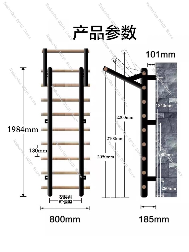 Pull-Up Training Parallel Bar  - đánh giá và giá Home Gym With Leg Press