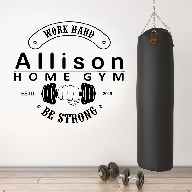 Personalized Name + Text + Est - đánh giá và giá Home Gym Names