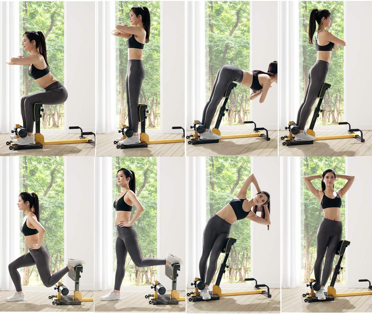 Home Gym Core Workout, PVC Mat - đánh giá và giá Home Gym Yellow