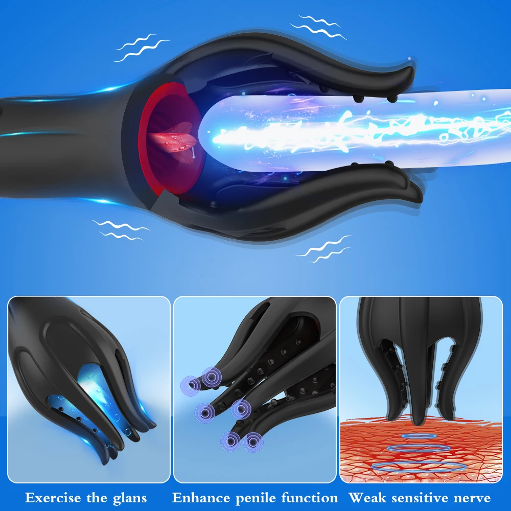 Masturbator for Men Glans Vibr - đánh giá và giá Home Gym App