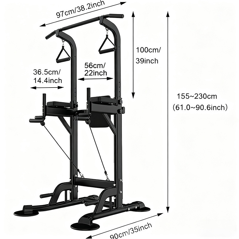 Pull up Station Power Tower Di - đánh giá và giá Pull Up Bar Tower