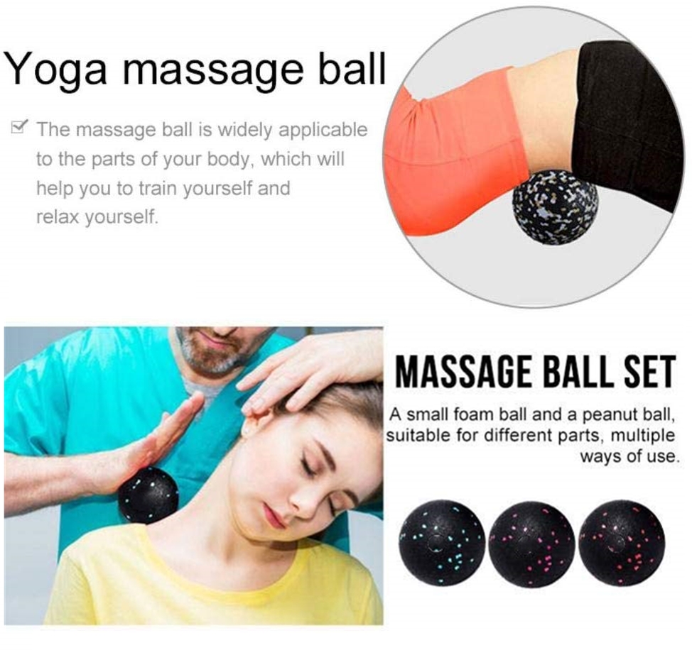 🔥EPP Bóng Thể Dục Đôi Lacrosse - đánh giá và giá Home Gym Kit