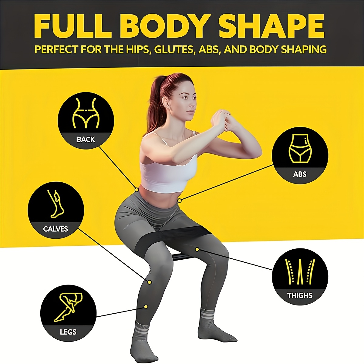 3PCS Resistance Bands Set, Ela - đánh giá và giá Home Gym Kit