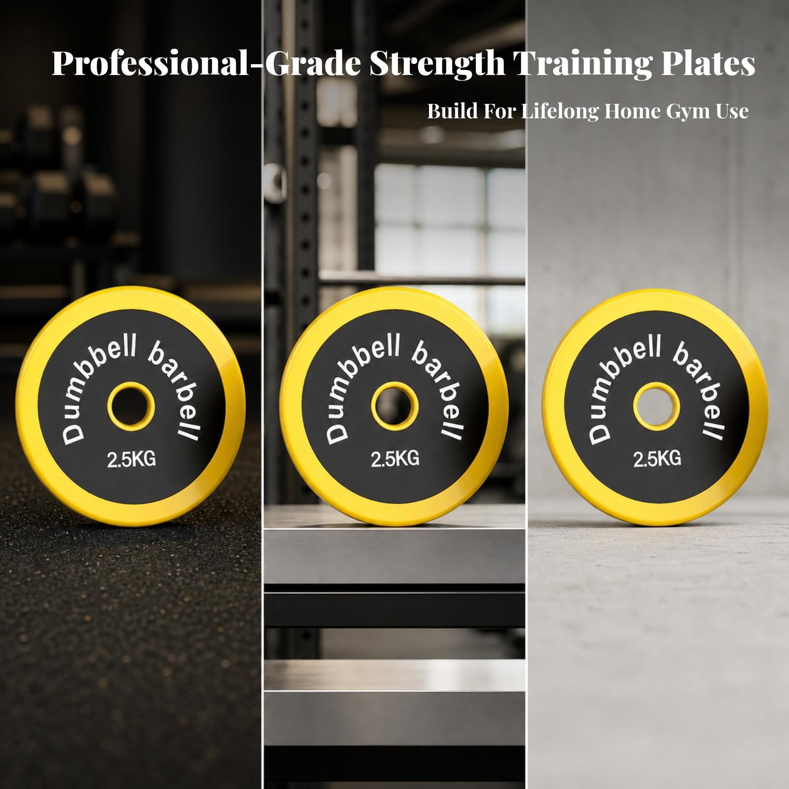 Home Gym Rubber Weight Plate C - đánh giá và giá Home Gym Yellow