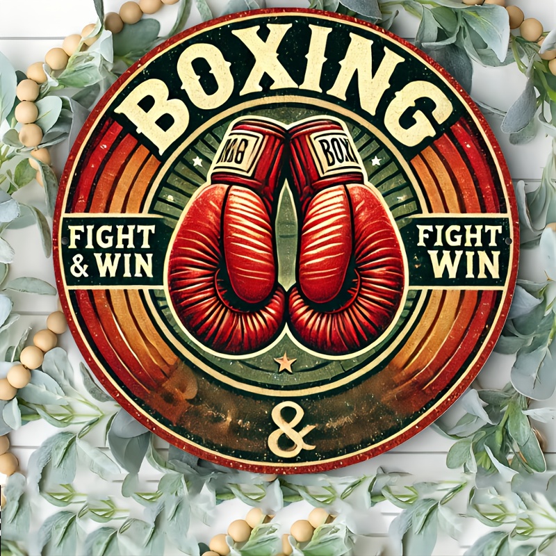 Room Decor 1pc Retro Boxing Gy - đánh giá và giá Home Gym Setup
