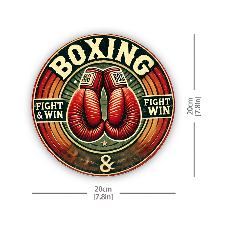 Room Decor 1pc Retro Boxing Gy - đánh giá và giá Home Gym Setup