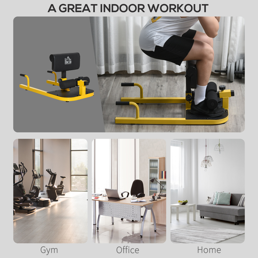 Ye Soozier 3-in-1 Padded Push  - đánh giá và giá Home Gym Yellow