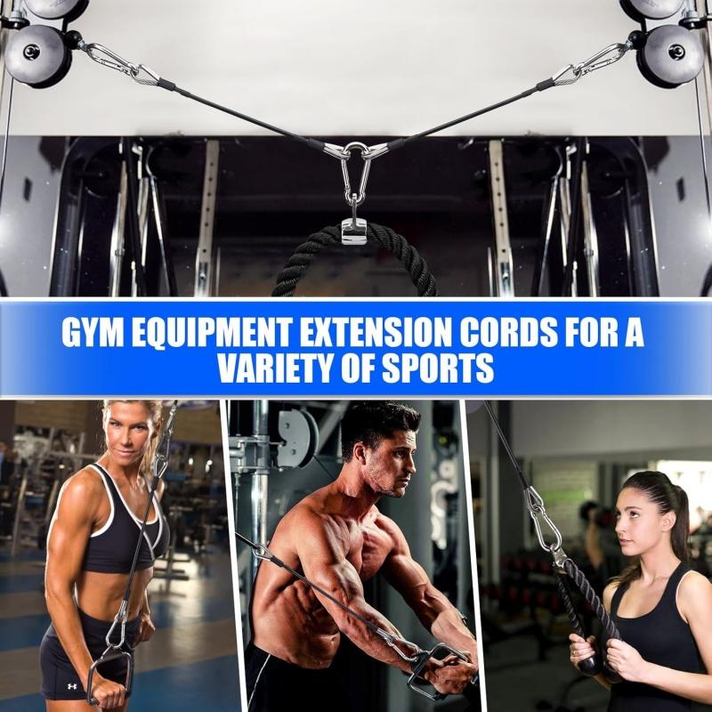 1/2 pcs gym cable extension co - đánh giá và giá Home Gym Bowflex Machine