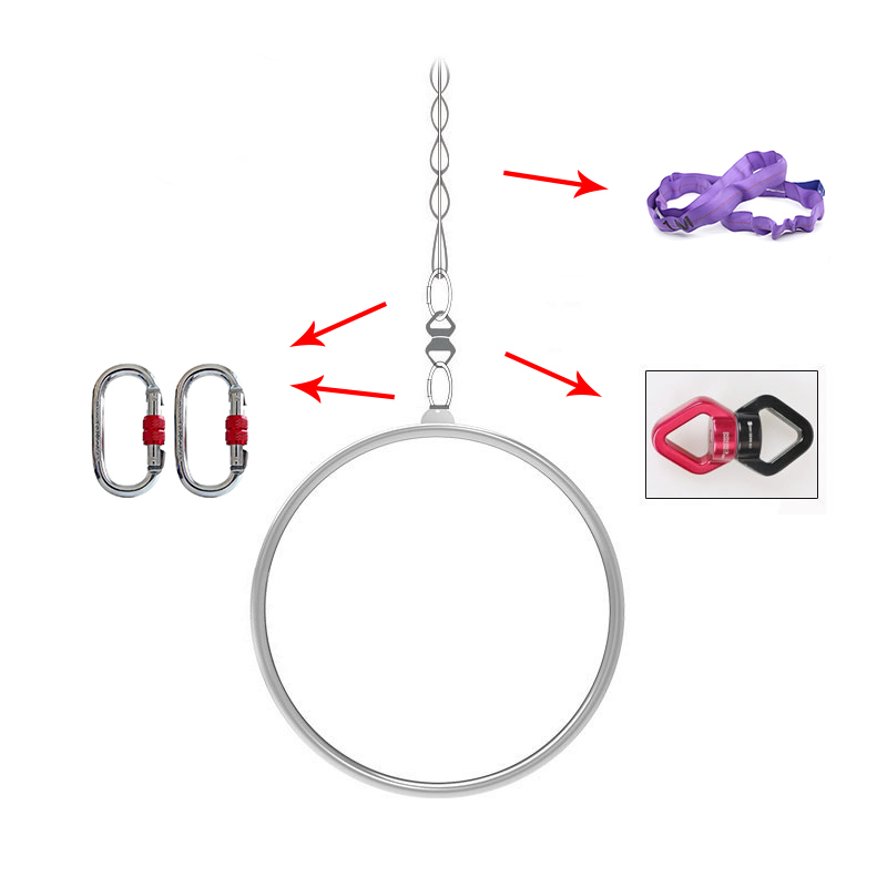 50cm Aerial Hoop Mini Lyra Kit - đánh giá và giá Home Gym Kit