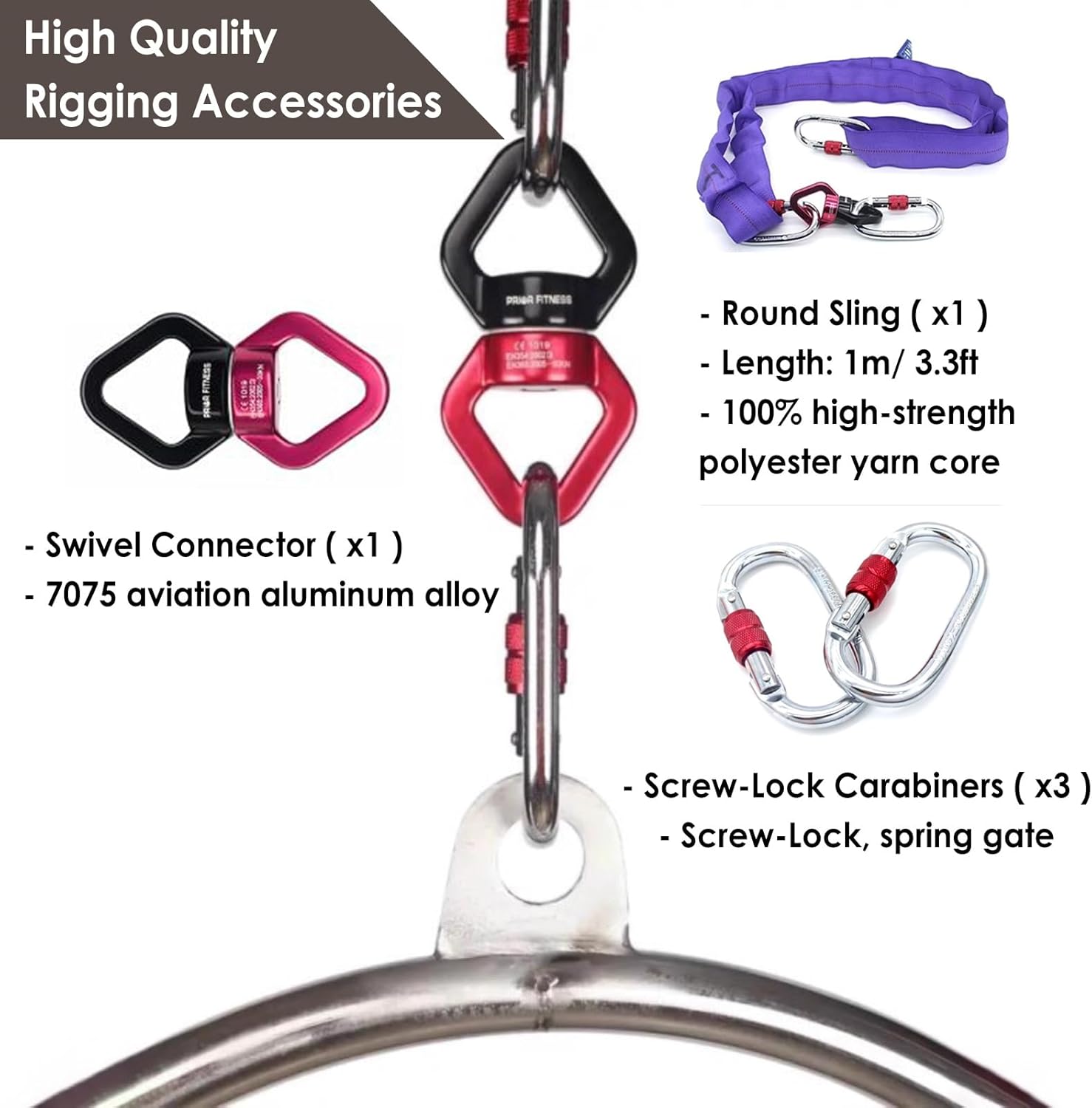 50cm Aerial Hoop Mini Lyra Kit - đánh giá và giá Home Gym Kit