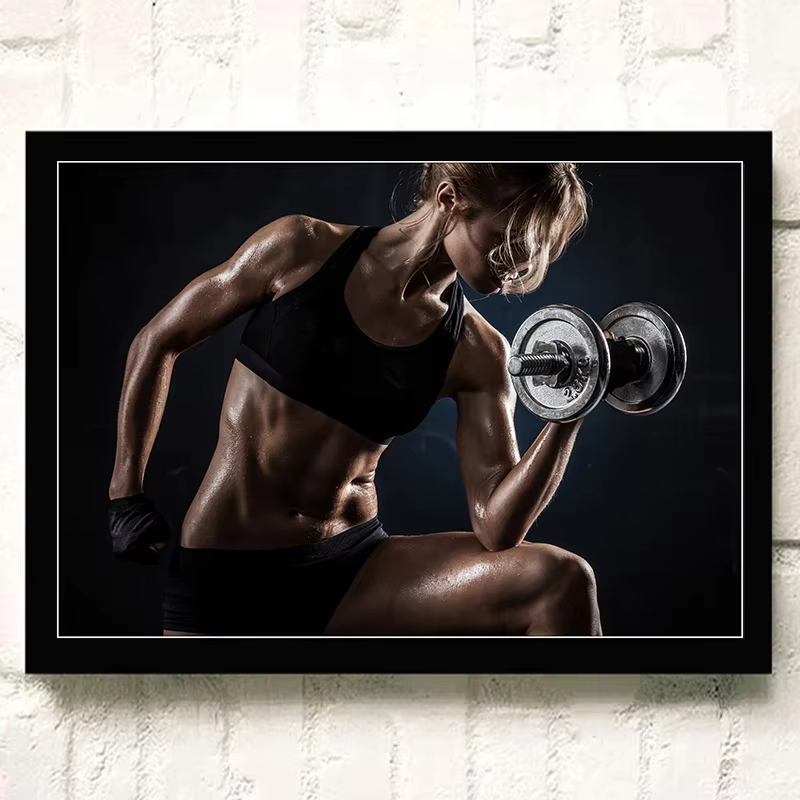 Fitness Sports Poster Running  - đánh giá và giá Home Gym Japan