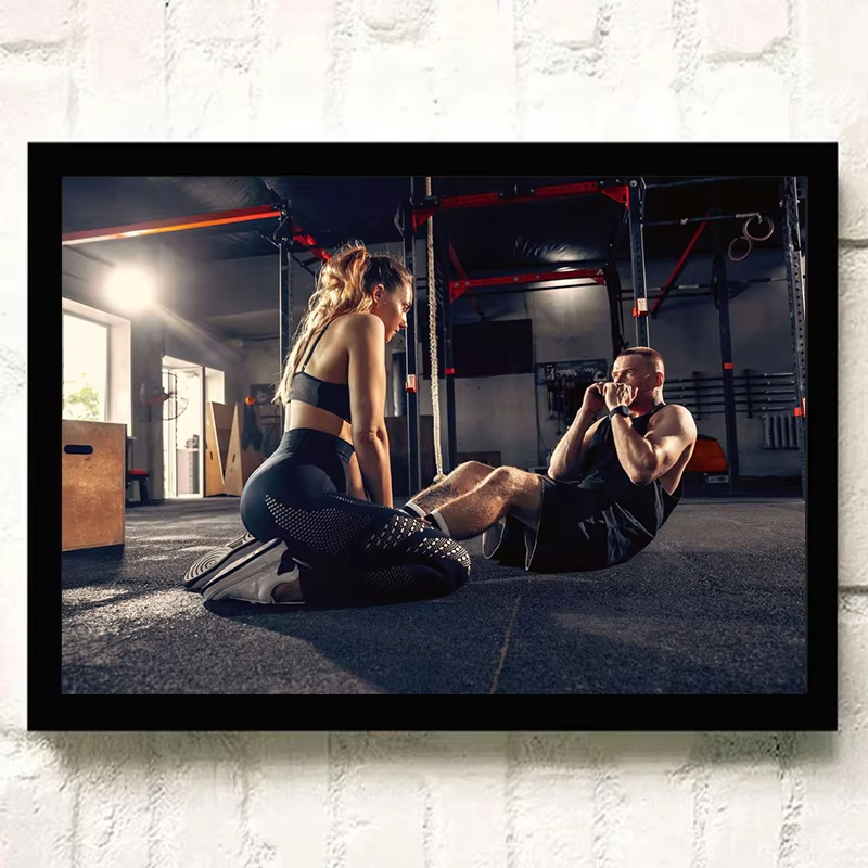 Fitness Sports Poster Running  - đánh giá và giá Home Gym Japan