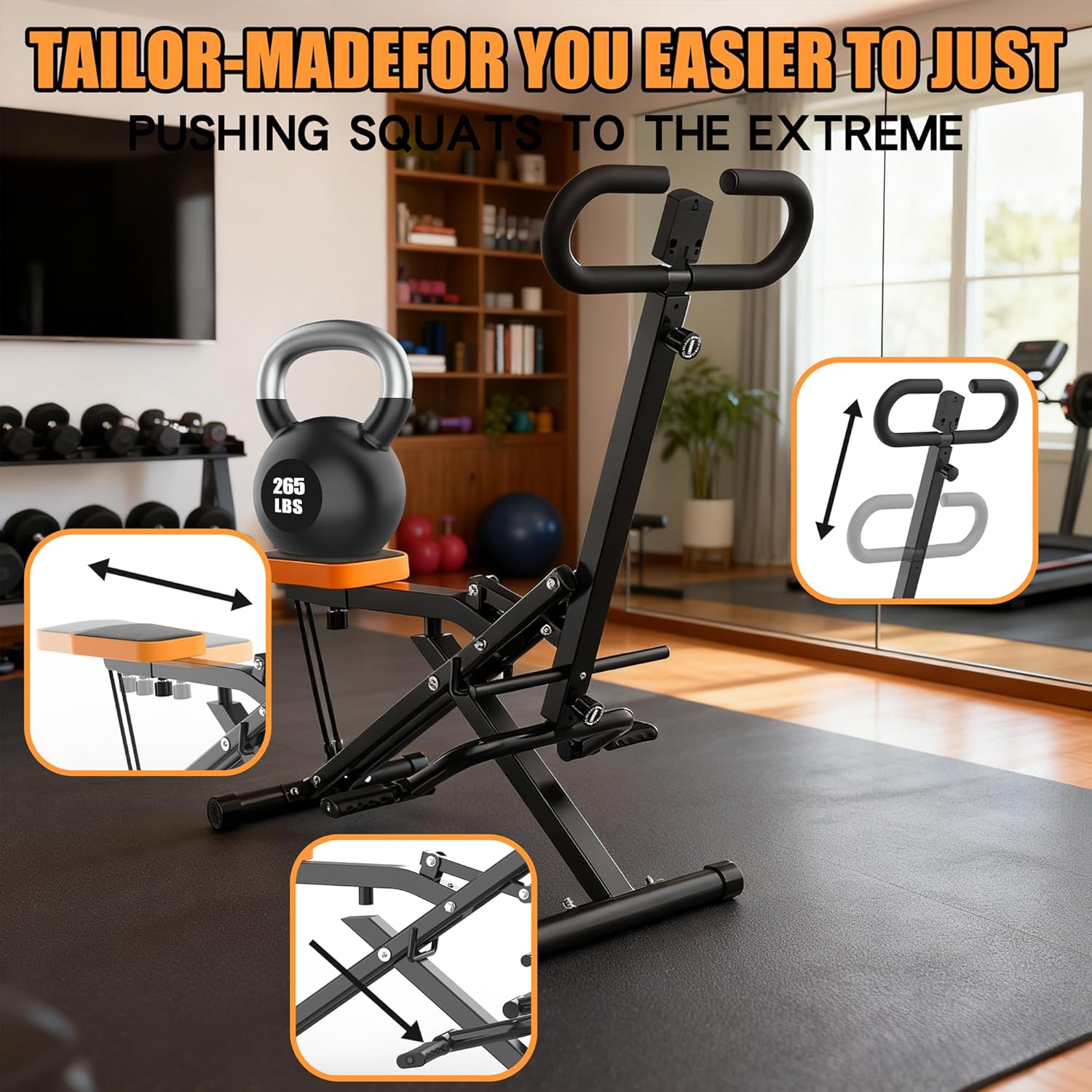 Squat Machine For Home, Assist - đánh giá và giá Home Gym With Leg Press