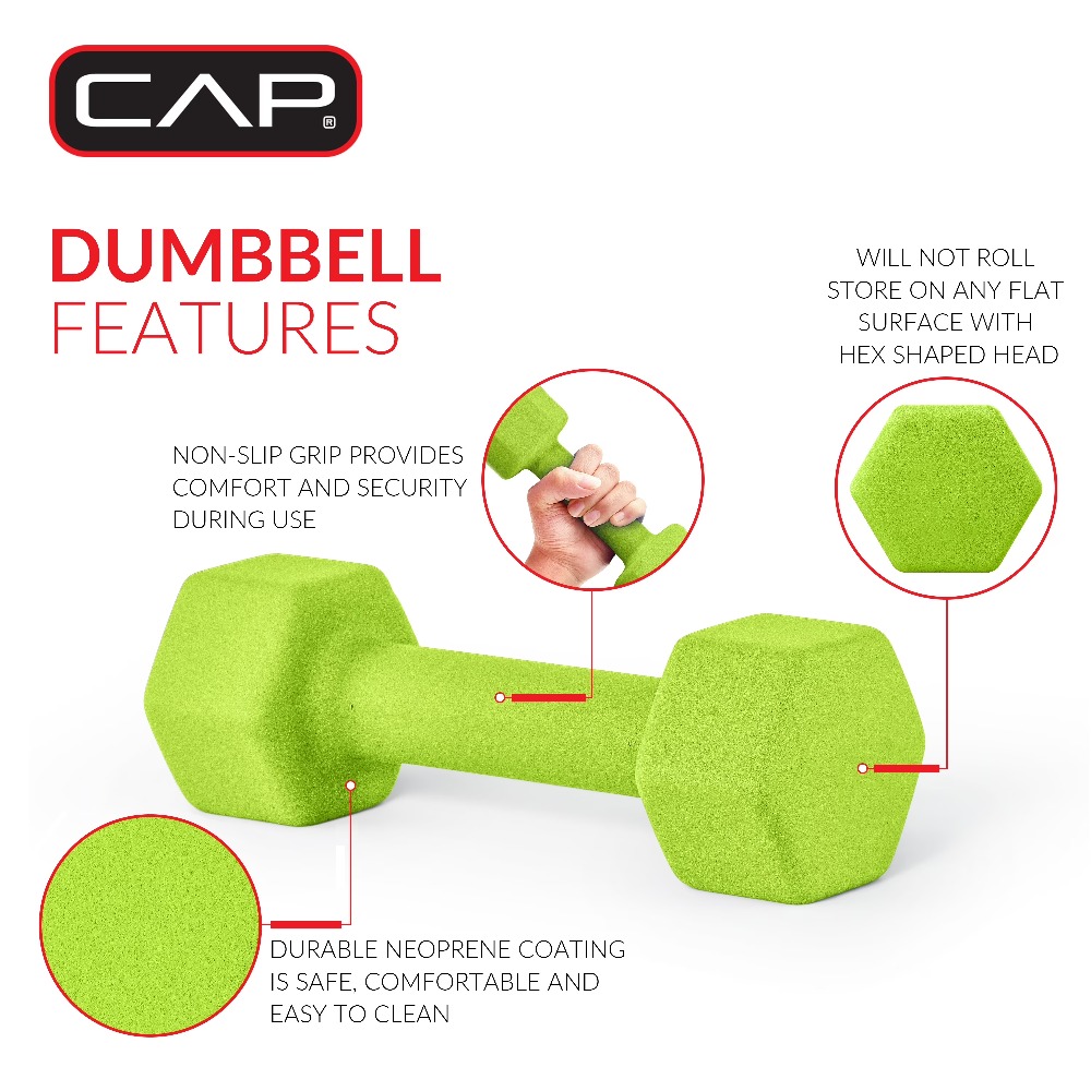 Neoprene Dumbbell 2lb Weight f - đánh giá và giá Home Gym Yellow