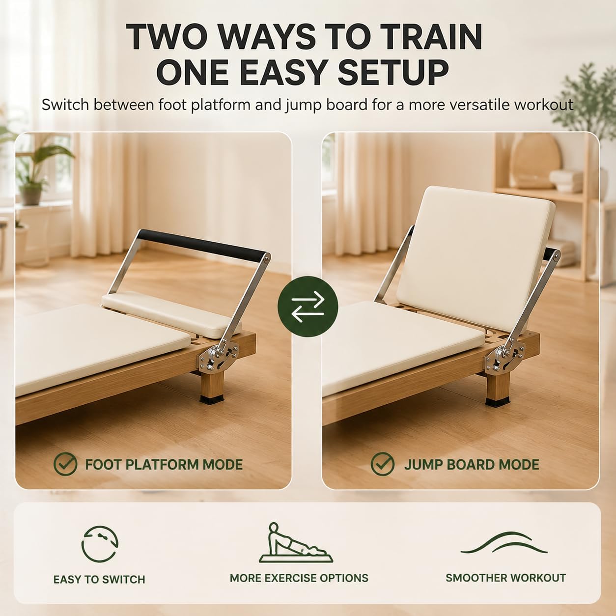 Foldable Pilates Reformer, Hom - đánh giá và giá Home Gym System