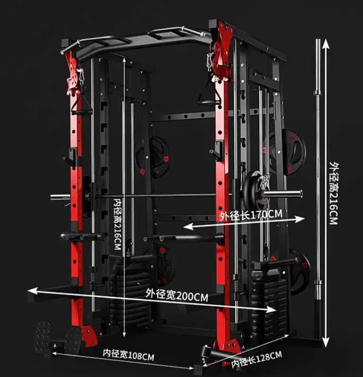 Heavy Duty All-in-One Smith Ma - đánh giá và giá Home Gym All In One