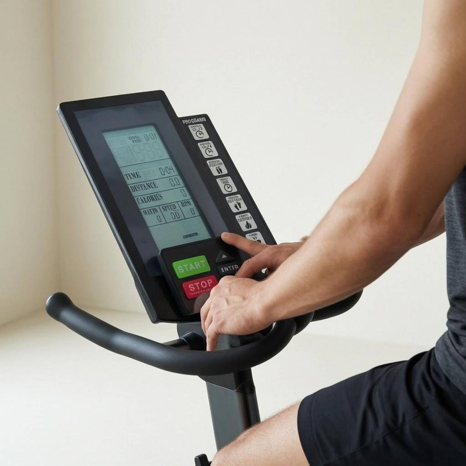 Exercise Bike Display Panel LC - đánh giá và giá Home Gym Bike