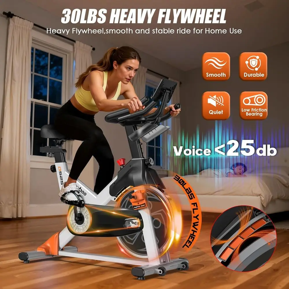 Silent Magnetic Exercise Bike  - đánh giá và giá Home Gym Bike