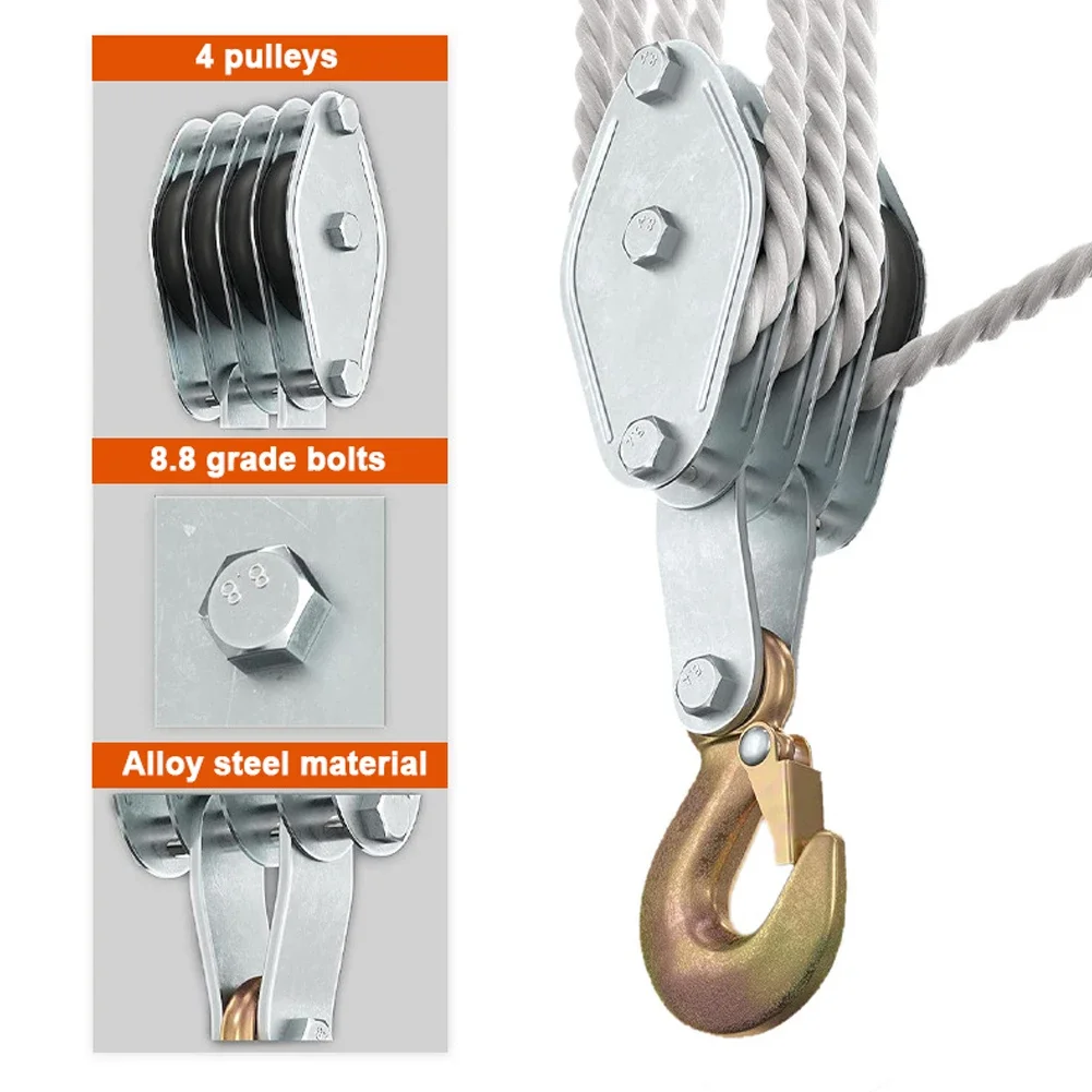 270° Rotatable Rope Pulley Blo - đánh giá và giá Pull Up Bar Tower