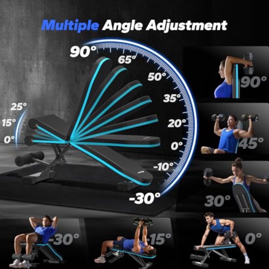 Foldable Weight Bench for Home - đánh giá và giá Home Gym With Leg Press