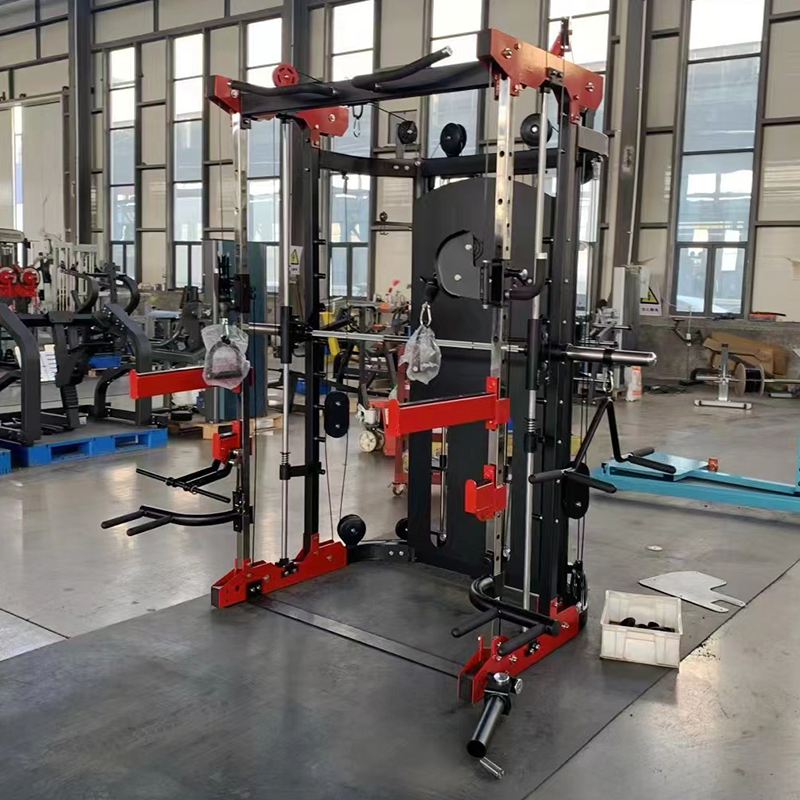 Commercial Multi Smith Machine - đánh giá và giá Home Gym With Leg Press