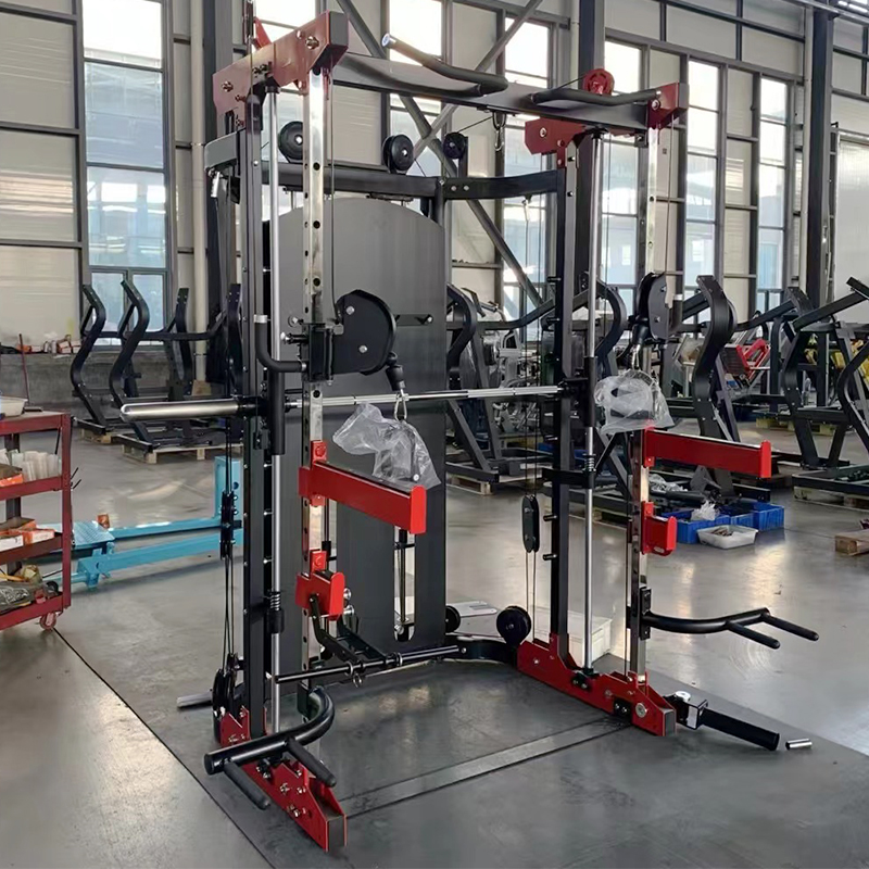 Commercial Multi Smith Machine - đánh giá và giá Home Gym With Leg Press