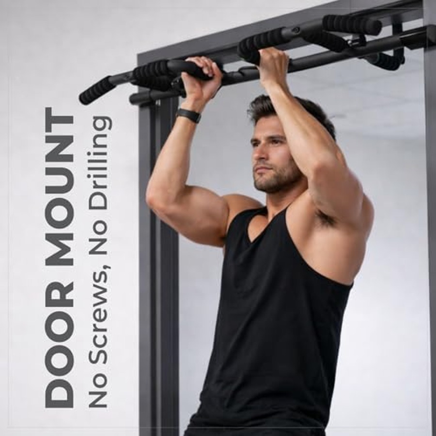 Doorway Pull Up Bar Set with S - đánh giá và giá Home Gym Setup
