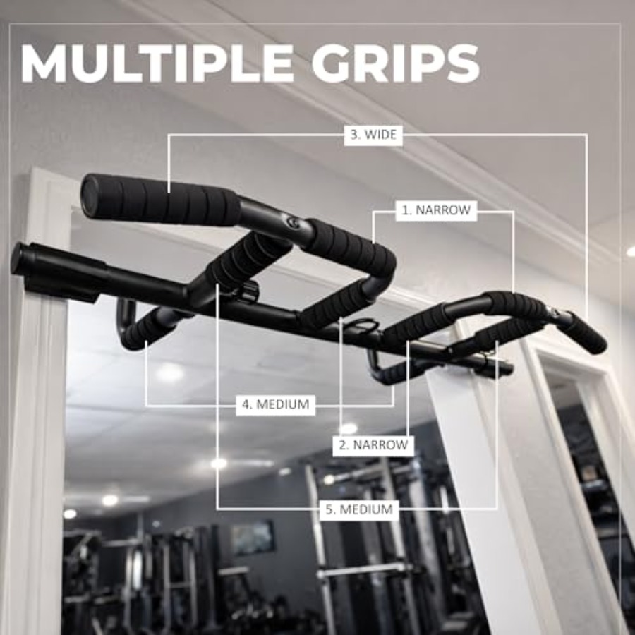 Doorway Pull Up Bar Set with S - đánh giá và giá Home Gym Setup