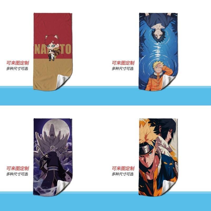 Naruto Anime Towel Microfiber  - đánh giá và giá Home Gym Japan