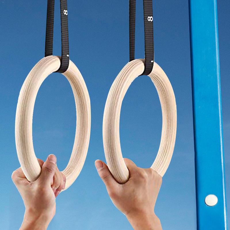 Bộ 1 Miếng Gỗ Bạch Dương Tập T - đánh giá và giá Gymnastic Rings Wooden