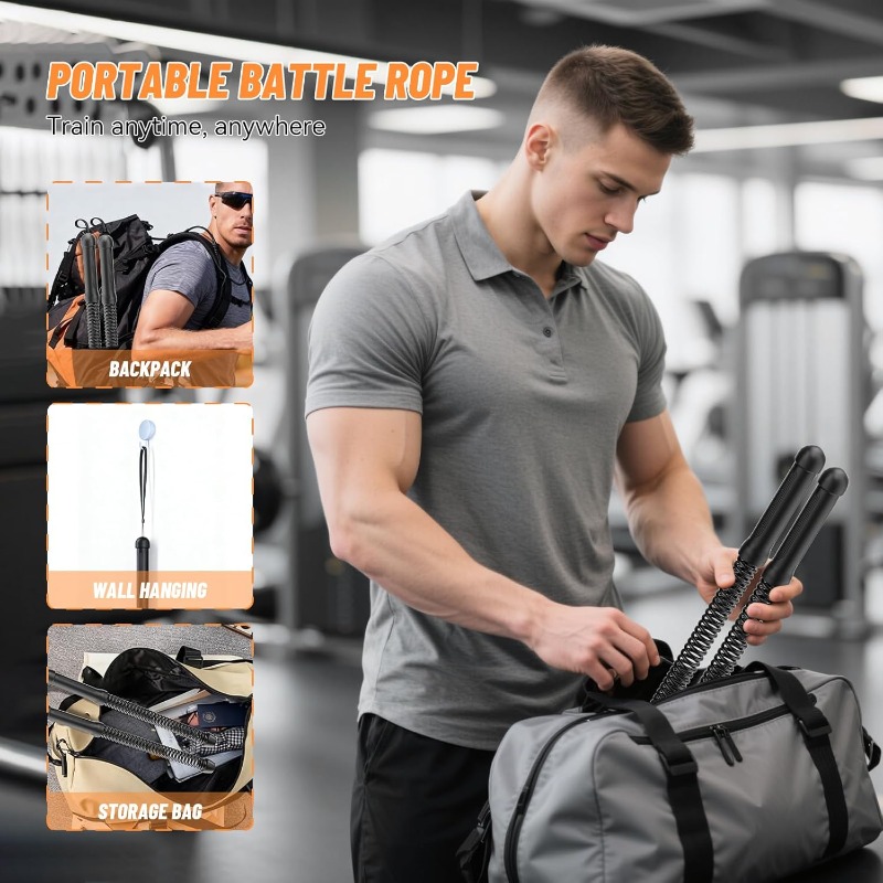 Wireless Swing Combat Rope, 2P - đánh giá và giá Home Gym Kit
