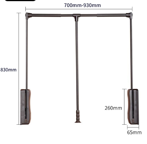Pull-down Clothes Rail Wardrob - đánh giá và giá Pull Up Bar Tower