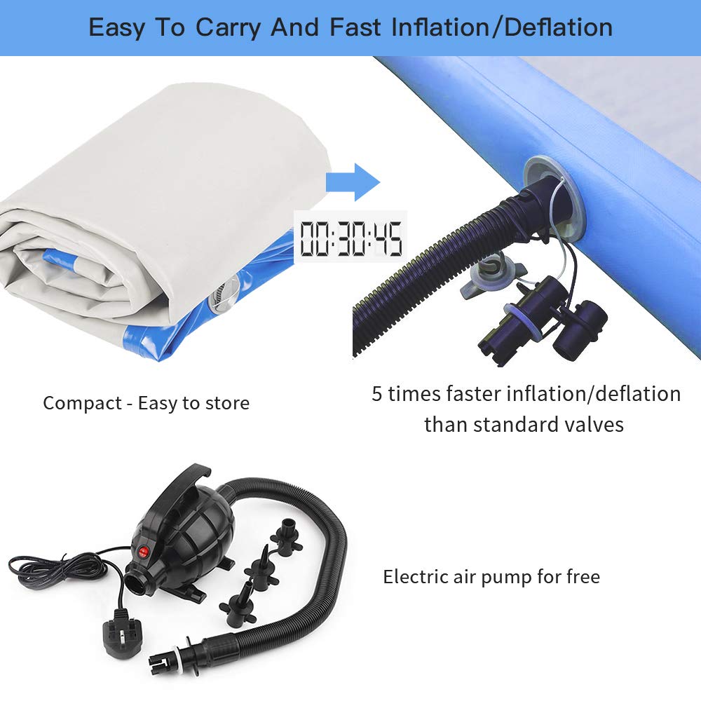 3 Meters Inflatable Air Gym Ai - đánh giá và giá Home Gym Kit