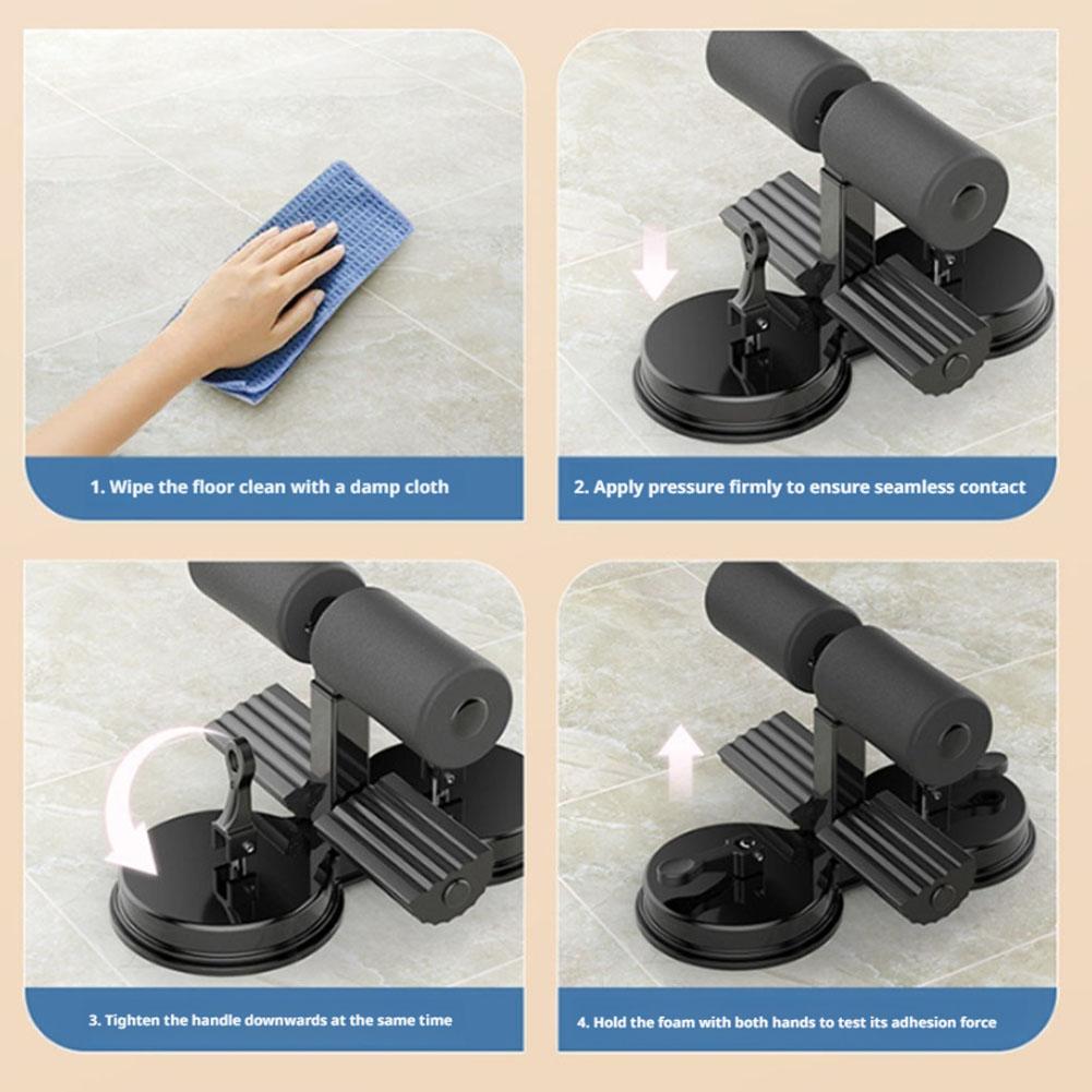 Double Suction Cup Sit Up Assi - đánh giá và giá Home Gym Academy