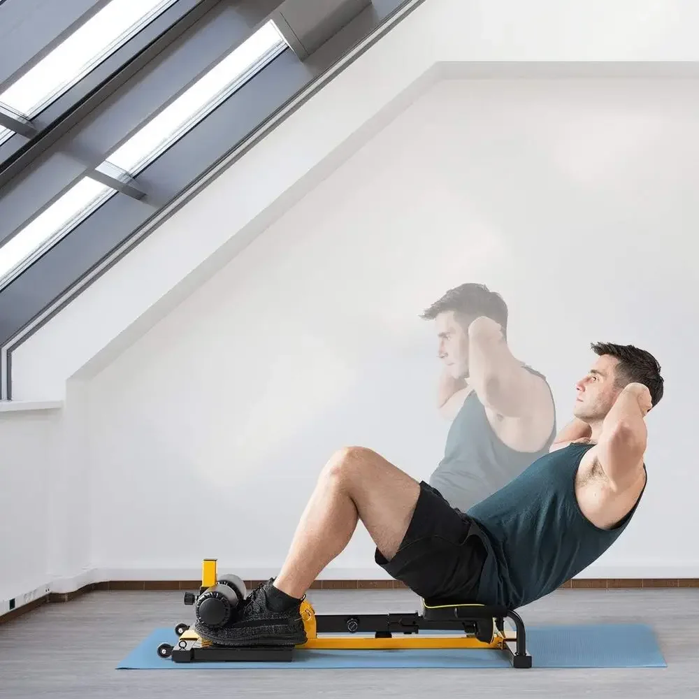 8-in-1 Multi-Functional Squat, - đánh giá và giá Home Gym Yellow